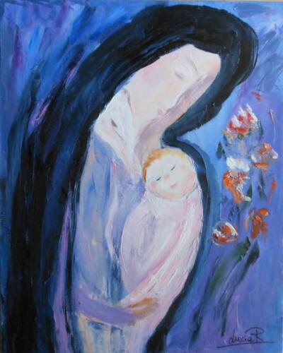 Lucia Rossato Salzano natività 40x50 1